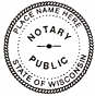 Notary Seal Sample